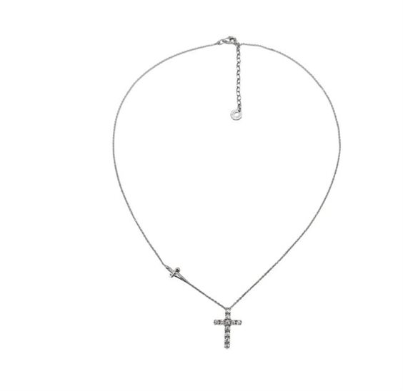 Collier Cesare Paciotti Femme in Argent Cubic Zirconia JPCL0948B - JPCL0948B